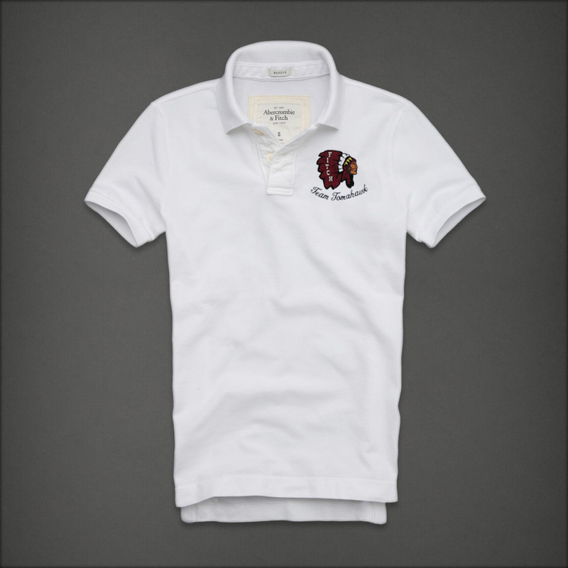 Abercrombie Fitch Hombres Polo Corto Remera AF7112